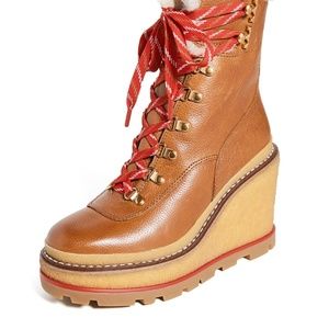 Tory Burch Wedge Boots